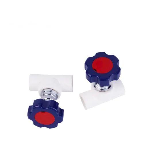 Custom-White-PPR-Pipe-Fittings-Cold-Water-Hot-Water-Switch-Handle-Stainless-Steel-PPR-Stop-Valve