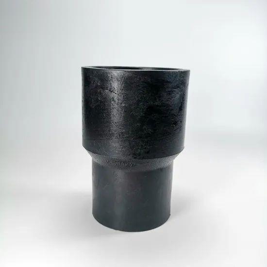 Butt-Fusion-Stub-End-Black-PE-Flange-Adaptor-Plastic-Tubes-HDPE-Pipe-Fitting-with-Price-List