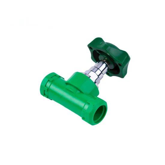 Cheap-Price-Wholesale-Green-PPR-Plastic-Pipe-Fitting-Stop-Valves-for-Water-Supply