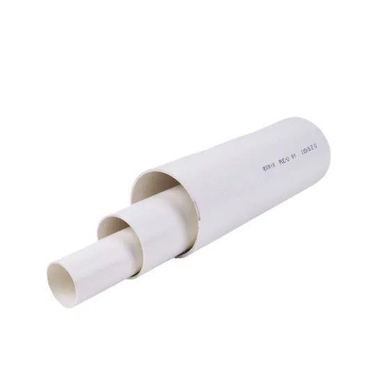 China-Wholesale-White-PVC-Plastic-Pipe-Round-Pipe-for-Residential-Buildings-Rainwater-Drainage