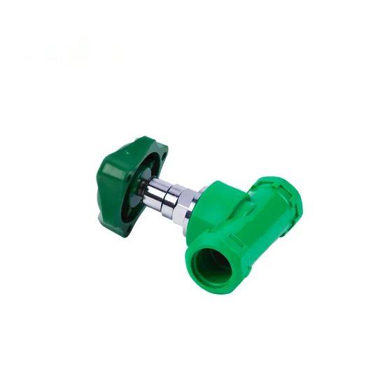 China-Supplier-Wholesale-PPR-Plastic-Water-Pipe-Pn25-Globe-Valve-Cold-Water-Hot-Water-Pipe-Fittings
