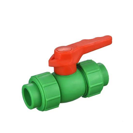Ifan-Factory-Direct-DIN-8077-8078-Plumbing-Material-20-63mm-Double-Uinon-Ball-Valve-PPR-Pipe-Fitting