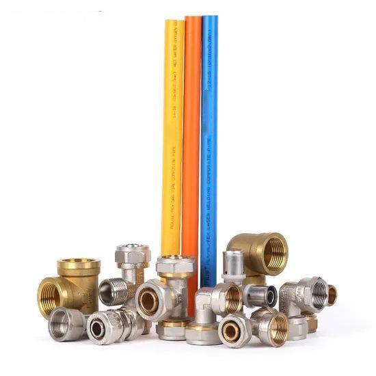 Pex-Pipe-Gas-Water-Supply-Brass-Poly-Compression-Press-Expansion-Crimp-Male-Female-Threaded-Coupling-Elbow-Tee-Fittings