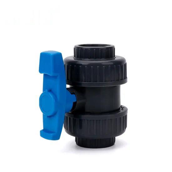 Injection-DIN-8061-8062-Plastic-Double-Union-UPVC-Ball-Valves