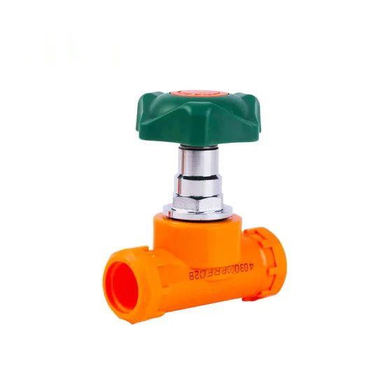 Free-Sample-Orange-Water-Pipe-Control-Valve-Cold-and-Hot-Water-PPR-Globe-Valve-Fittings