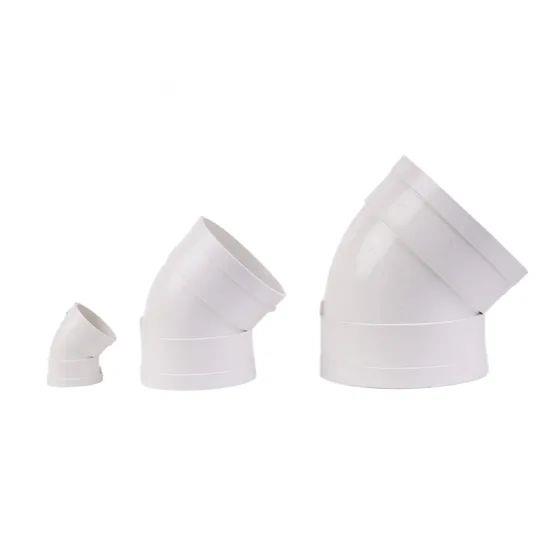 White-Plastic-PVC-Equal-Diameter-45-Degrees-90-Degrees-Elbow-for-Pipe-Connection-and-Agricultural-Irrigation