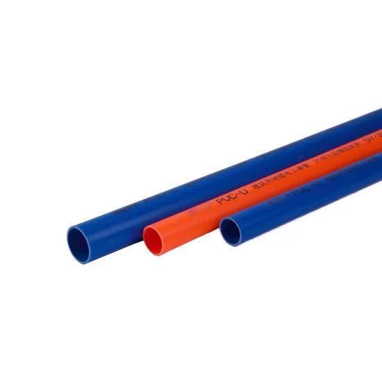16-50mm-Red-Blue-Multi-Specification-Household-Flame-Retardant-Insulated-Wire-PVC-UPVC-Plastic-Pipe