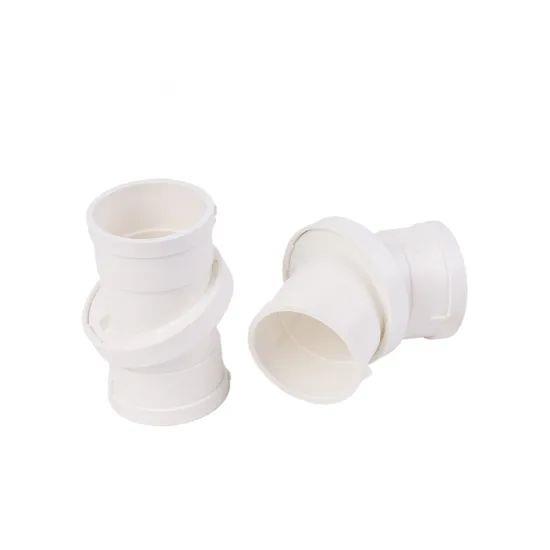 PVC-Compression-Drainage-Pipe-Fittings-Compression-Drainage-Pipe-Elbow-Plastic-Pipe-Fittings