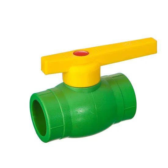 Ifan-Factory-Customized-Plumbing-Material-En-15874-Straight-Handle-Ball-Valve-PPR-Pipe-Fitting