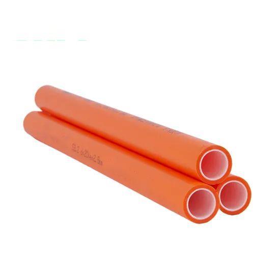 Orange-Pn16-Pn20-Pn25-Plastic-Pipe-Household-Hot-and-Cold-Water-Pipe-PPR-Pipe