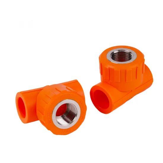 PPR-Plastic-Fittings-Brass-Internal-Thread-Tee-for-Water-Piping