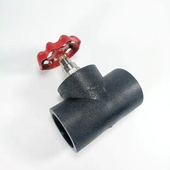 HDPE-PE100-Material-Pipe-Fitting-for-Water-System-Conduit-Construction-DN75mm-Black