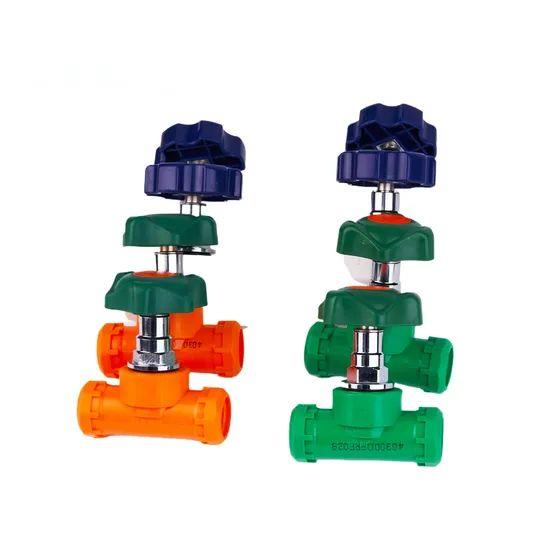 China-Factory-Custom-PPR-Plastic-Household-Pipe-PPR-Pipe-Fitting-Stop-Valve